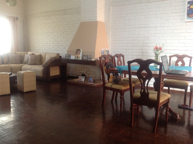 Ons inmiddels redelijk ingerichte huis