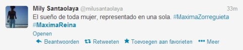 Tweet Máxima