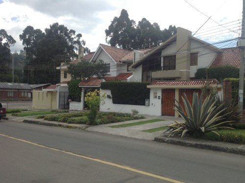 Een buitenwijk in Cuenca