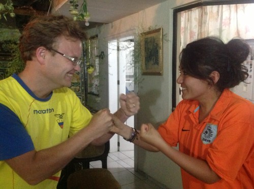 Mijn vrouw en ik zijn al klaar voor Nederland-Ecuador op het WK