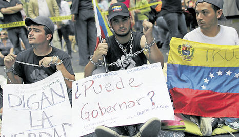 Studentenprotest Venezuela