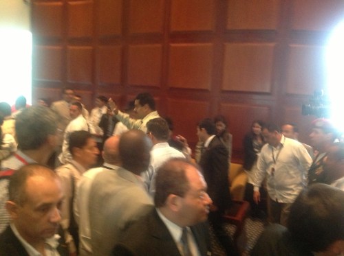 De Venezolaanse president Nicolas Maduro