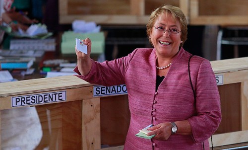 Bachelet stemt