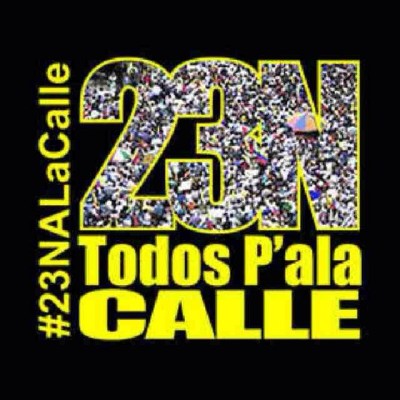 Oproep tot protest Venezuela