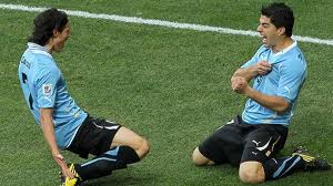 Cavani en Suarez