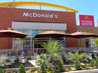 De eerste en enige vestiging van McDonald's in Cuenca