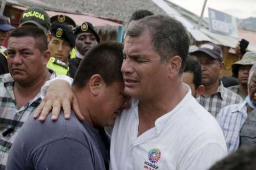 Rafael Correa troost